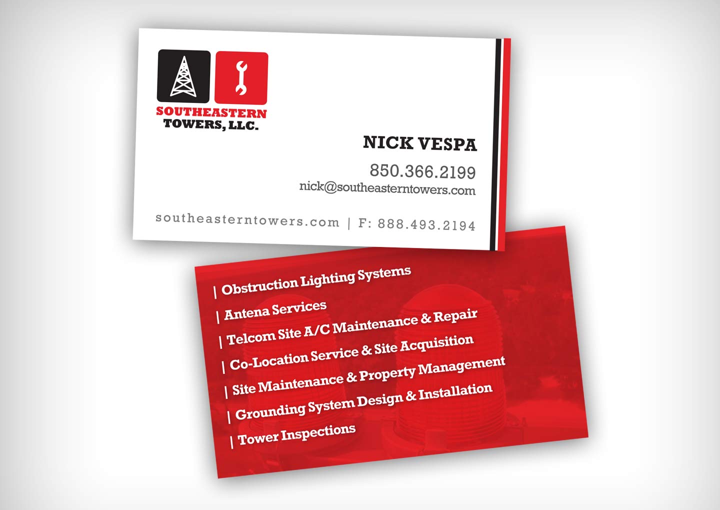 Southeastern Towers Business Cards